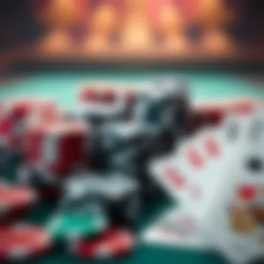 Strategies for Success in Online Poker An array of poker chips and cards illustrating strategies