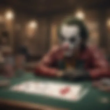 Joker Poker Game Interface An engaging display of Joker Poker game interface