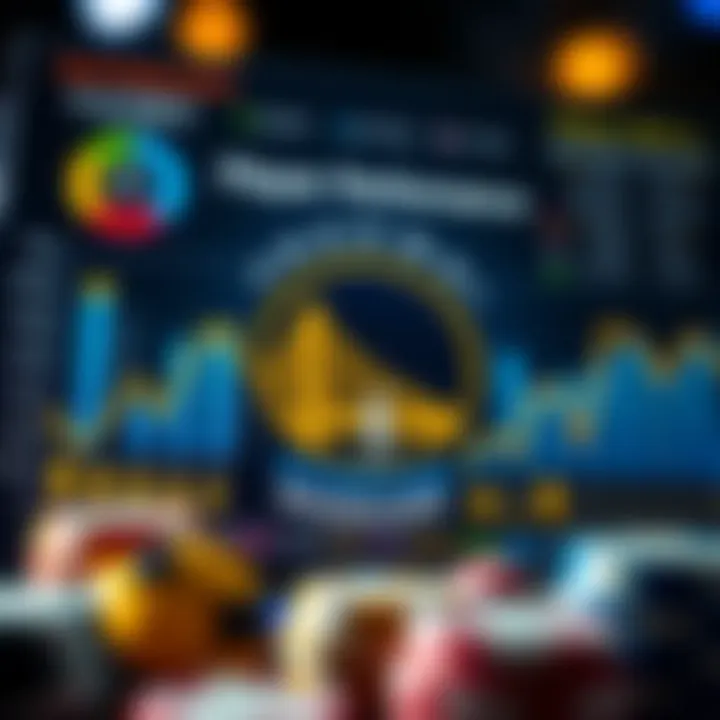 Player Performance Metrics Player performance statistics chart