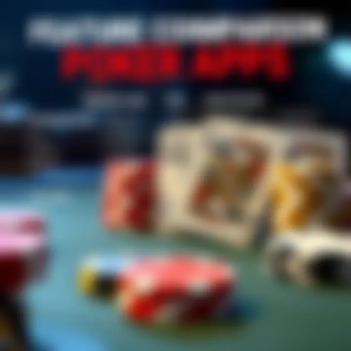 Feature Comparison of Poker Apps A detailed analysis chart comparing features of top poker apps