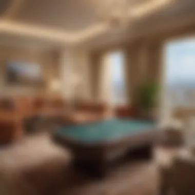 Luxurious Suite with Modern Décor Luxurious suite with modern decor and stunning views