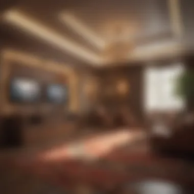 Stylish Room with Unique Design Elements Stylish room with unique design elements and comfort