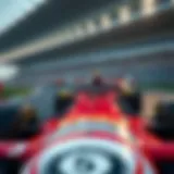 The Thrill of Formula One Racing Formula One car racing on the track