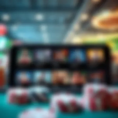 Diverse Betting Options in the App Display of various betting options available in the app