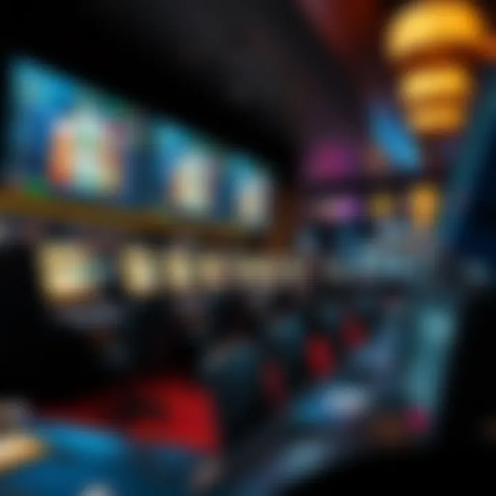 Circa Sportsbook Technology High-tech betting terminals and screens at Circa Casino