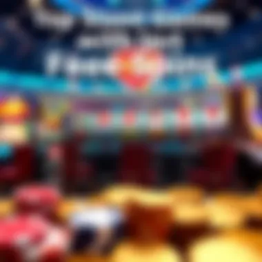 Analysis chart comparing different types of slot games with free spin opportunities