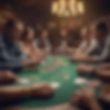 The Evolution of Poker: Traditional to Digital A visual representation of the evolution of poker from traditional to electronic.