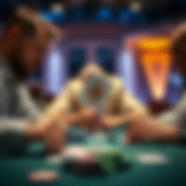 Psychological aspects of poker illustrated