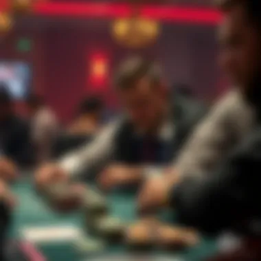 Strategic Approaches in Poker Tournaments Strategic considerations for players in a poker tournament.