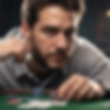 Psychology Behind Draft Betting Decisions Illustration of psychological factors affecting betting decisions