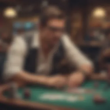 Strategizing for Success in Slot Gaming Illustration of a player strategizing
