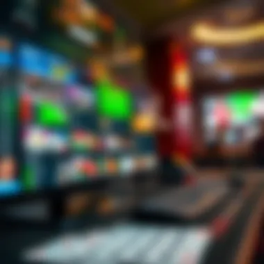 A vibrant online sports betting interface showcasing diverse sports options