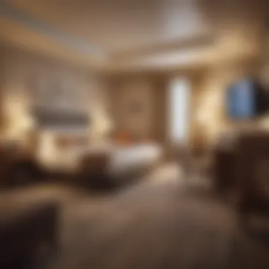 Comfortable and Affordable Hotel Room Cozy hotel room with modern amenities