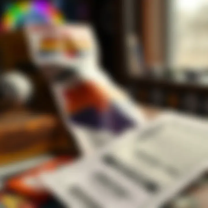 Diverse Selection of Arizona Lottery Tickets An assortment of Arizona lottery tickets displayed artistically