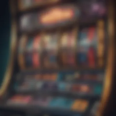 Dynamic Design of Aruze Slot Machines A vibrant Aruze slot machine with dynamic graphics.