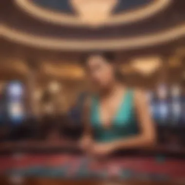 Entertainment Offerings at Baha Mar Casino Lively entertainment scene at Baha Mar Casino with performers