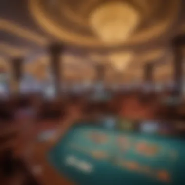 Diverse Gaming Options at Baha Mar Casino Vibrant gaming floor filled with diverse gaming options