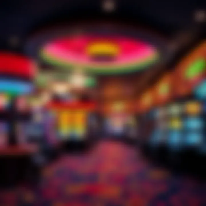 Diverse Gaming Environment at Rivers Casino Vibrant casino floor showcasing diverse gaming options