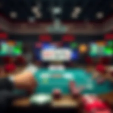 Budget-Friendly Online Poker Experience An engaging online poker game interface showcasing budget-friendly stakes.