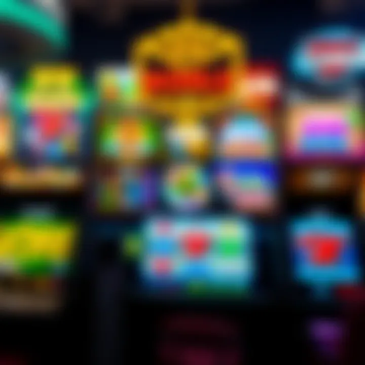 Popular Free Slot Games Showcase A collage of popular free slot games available on the platform