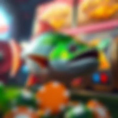 Gameplay Features of Fish Slots Graphic showcasing different fish slots features and mechanics