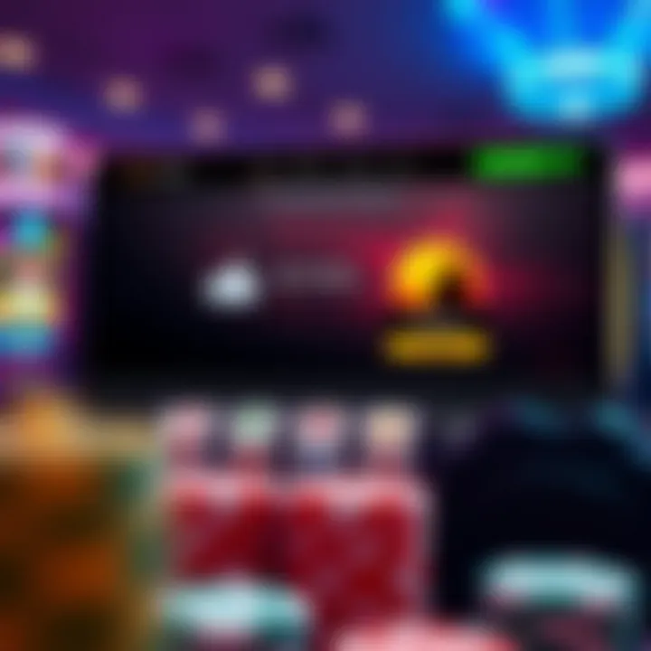 Intuitive Download Interface A user-friendly interface showcasing the download process for slot games