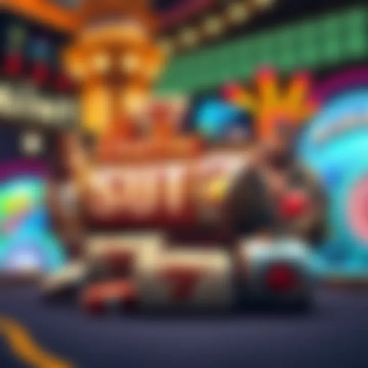 Diverse themes of online slots represented in a collage.