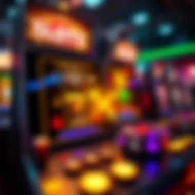 A virtual interface showcasing an array of online slots.