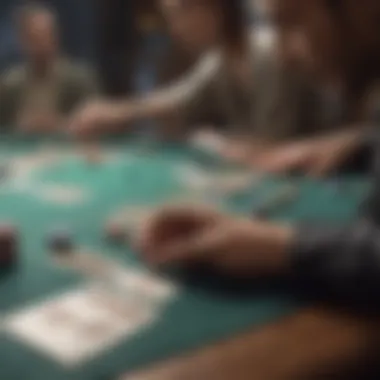 Strategic Moves in Poker Strategic moves in a poker game setting