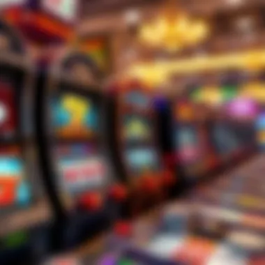 Showcasing a variety of slot game options