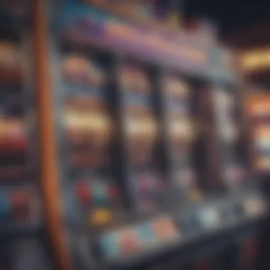 Vibrant Slot Machine Experience An engaging display of colorful slot machine reels