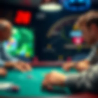 Diagram showing effective strategies for playing cash games successfully