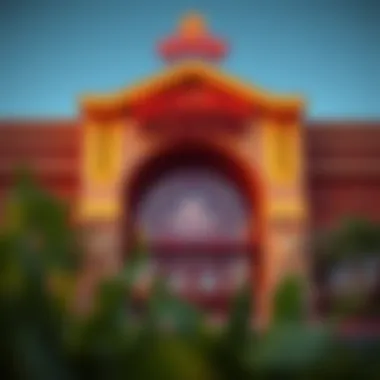 Kickapoo Casino Entrance Exterior view of Kickapoo Casino showcasing its entrance
