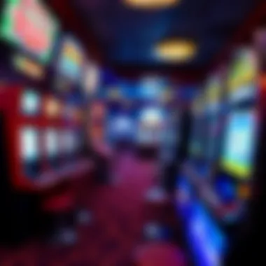 Slot Machines at Kickapoo Casino Interior gaming area filled with various slot machines