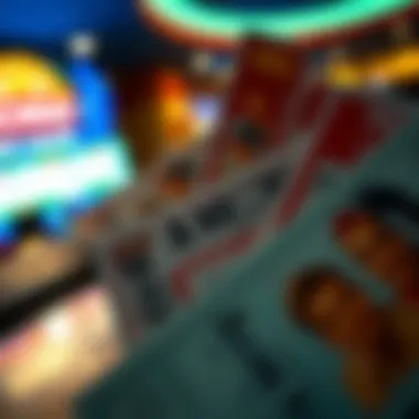 Close-up of various MGM Grand Detroit coupons