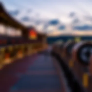 Scenic Dusk View of Mohegan Sun Pocono Downs A panoramic view of Mohegan Sun Pocono Downs at dusk