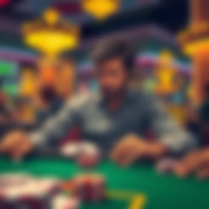 Responsible Gambling Practices Illustration of responsible gambling practices in action