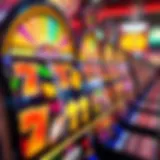 Vibrant Symbols in Slot Machines Dynamic reels showcasing vibrant slot machine symbols