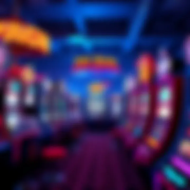 An array of popular Pop Slots machines with players enjoying their experience.