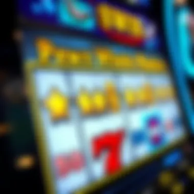 Close-up of a Pop Slots machine interface highlighting the reward system.