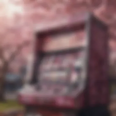 Vibrant Graphics of the Cherry Blossom Slot Machine Cherry blossom slot machine with vibrant graphics