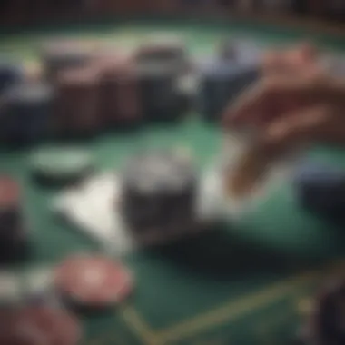 Comprehensive Poker Set Organized poker set showcasing chips, cards, and accessories