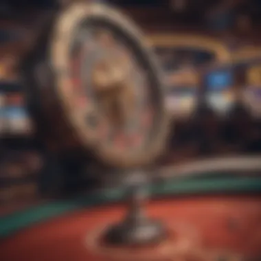 Advanced Gaming Technology in Casino Operations Close-up of advanced gaming technology in use at a casino