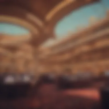 Architectural Brilliance of Modern Casinos Exterior view of a modern casino showcasing architectural brilliance
