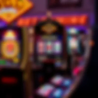 Modern slot machine with interactive technology