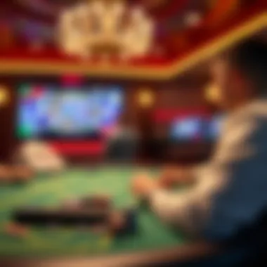 Promoting Responsible Gaming Practices A serene gaming setup promoting responsible gaming