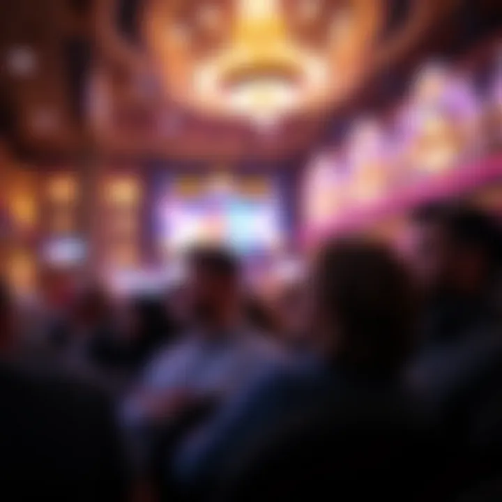 Engaged Viewers in a Spectacular Setting Audience enjoying a show at Paris Las Vegas