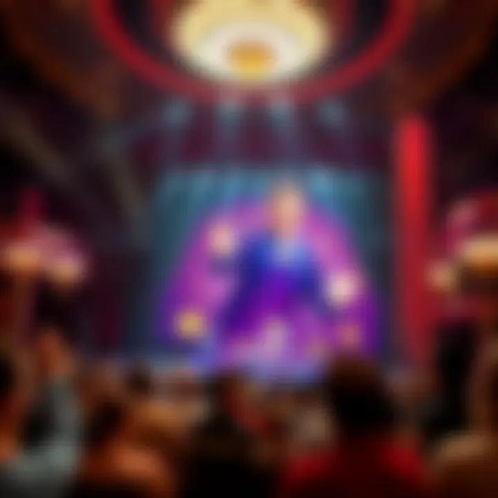 Theatrical Masterpiece in Action Theatre production stage at Paris Las Vegas