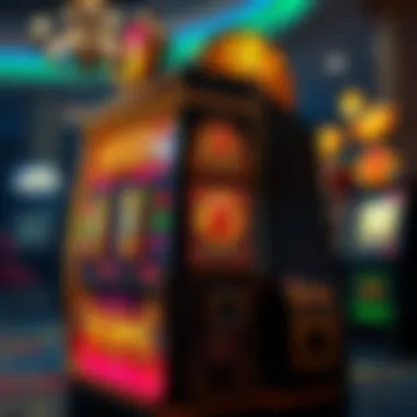 Mythology-Themed Slot Machine A themed slot machine representing ancient mythology