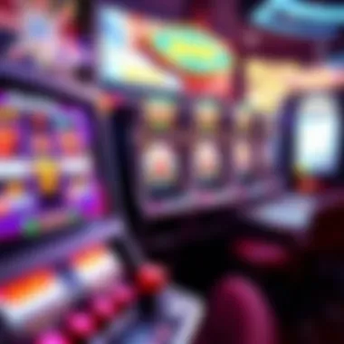 Vibrant Slot Machine Experience Vibrant slot machine with exciting graphics